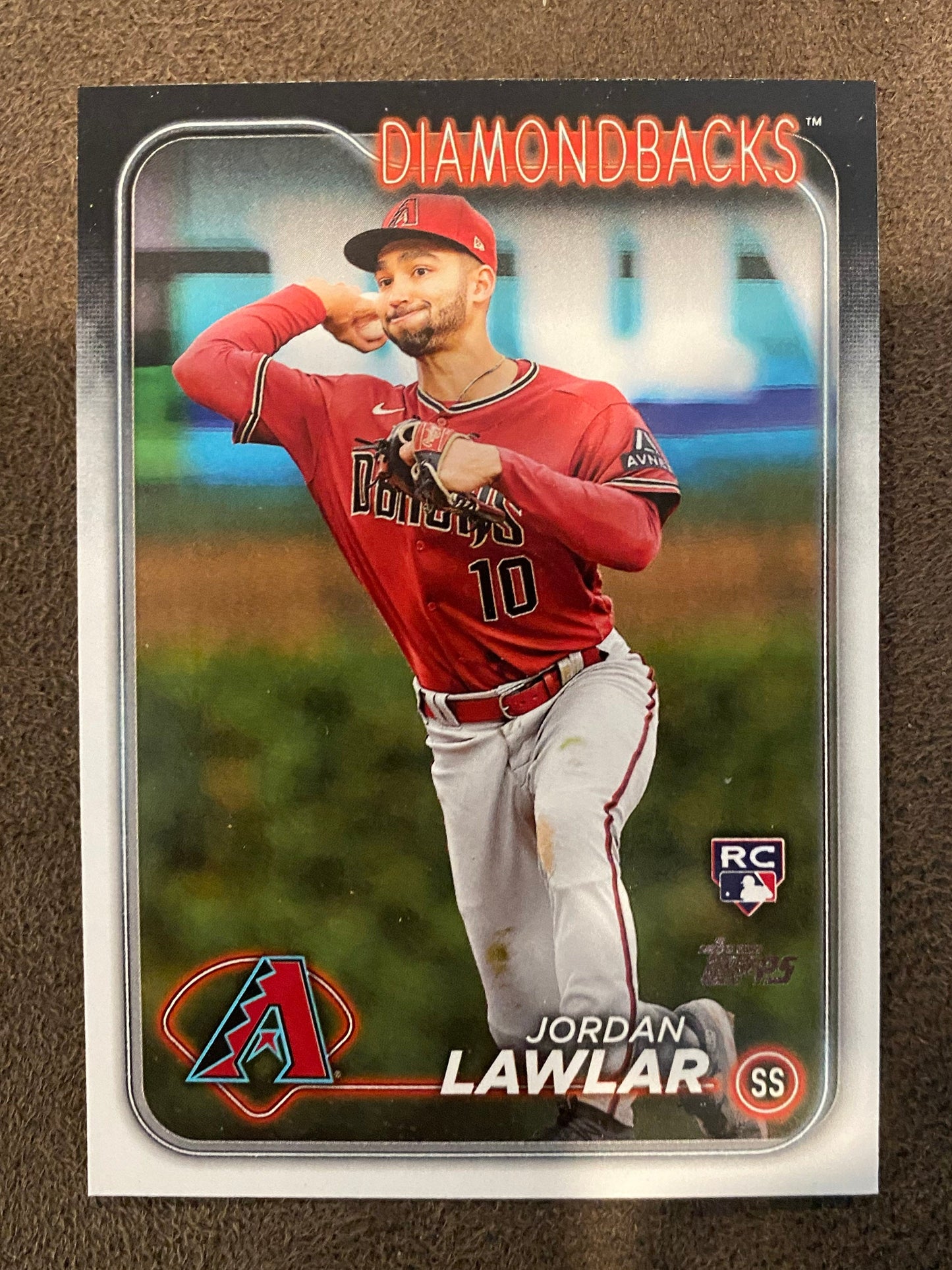 Jordan Lawlar - 2024 Topps Series 2 - Base Rookie - Diamondbacks