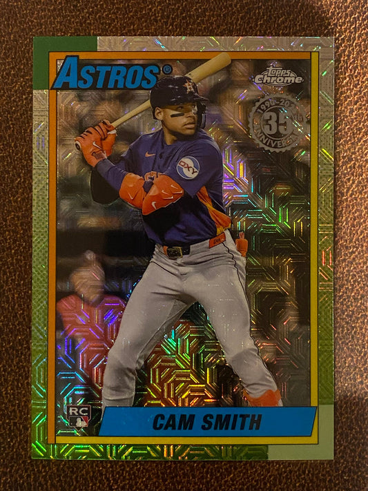 Cam Smith - 2025 Topps Update - 1990 Mojo Refractor - Astros