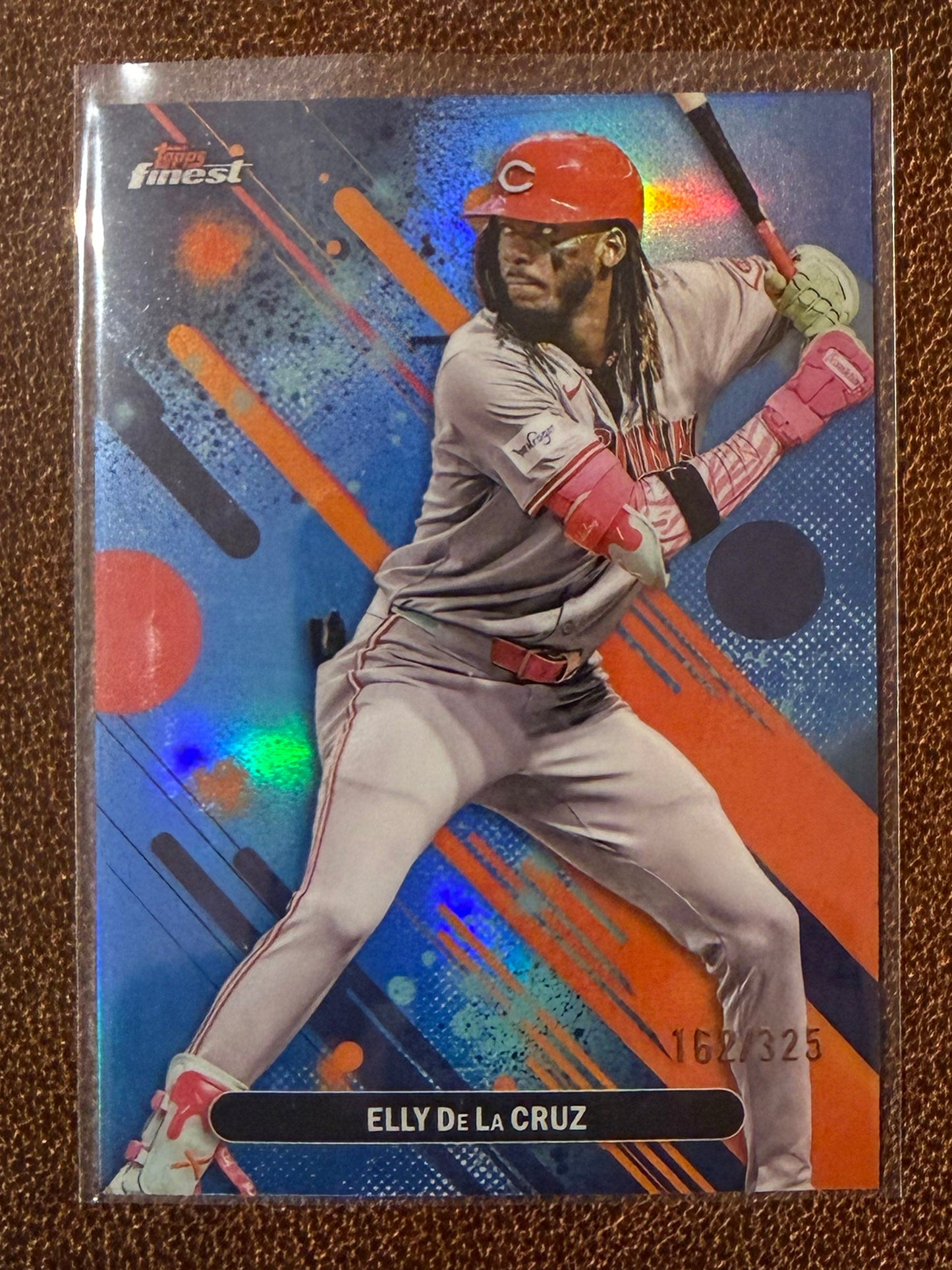 Elly De La Cruz - 2025 Topps Finest - Blue Common /325 - Reds
