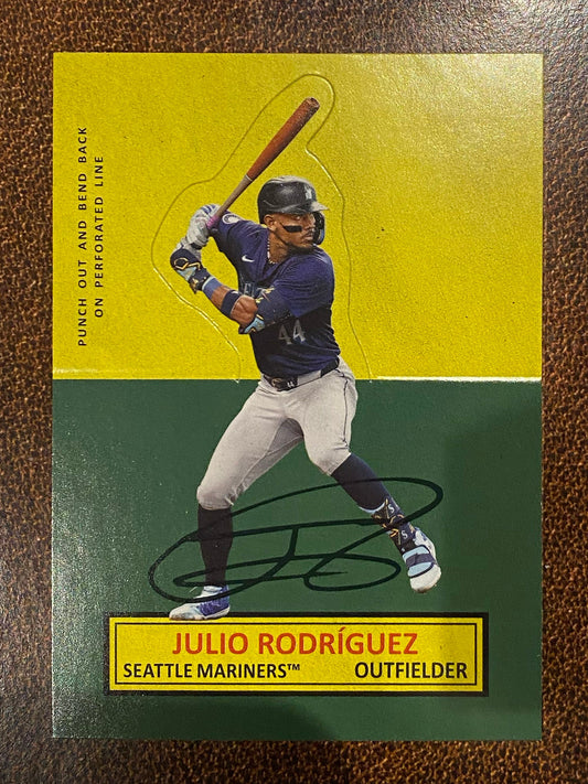 Julio Rodriguez - 2025 Topps Archives - Stand Ups Insert - Mariners