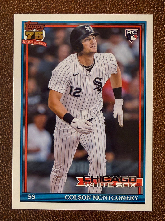 Colson Montgomery - 2026 Topps Series 1 - 1991 Insert - White Sox