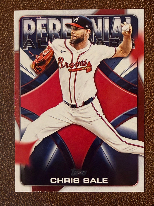 Chris Sale - 2026 Topps Series 1 - Perennial All Stars Insert - Braves