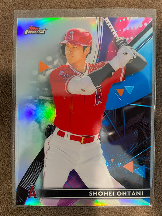 Shohei Ohtani - 2021 Topps Finest - Refractor - Angels