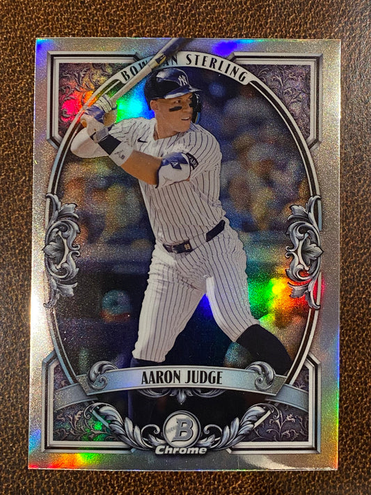 Aaron Judge - 2026 Bowman - Bowman Sterling Insert - Yankees