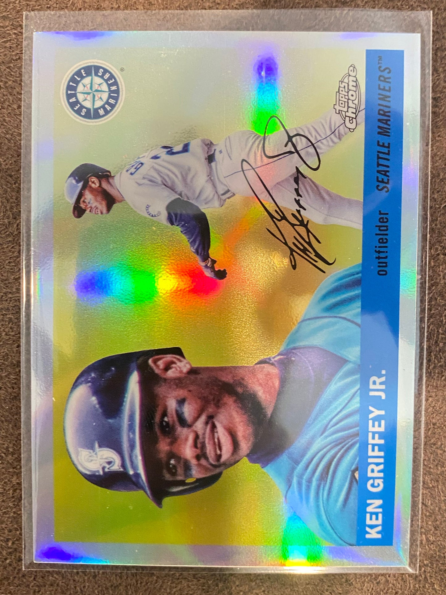 Ken Griffey Jr - 2025 Topps Chrome Platinum - Image Variation SSP - Mariners