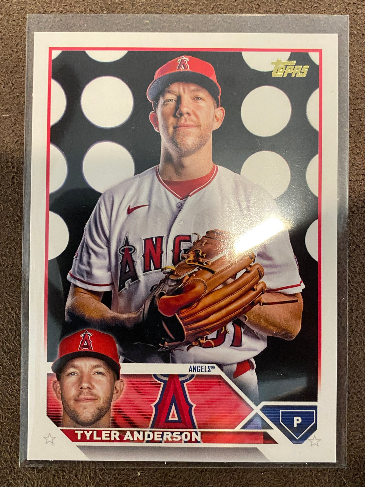Tyler Anderson - 2023 Topps Update - Golden Mirror SSP - Angels