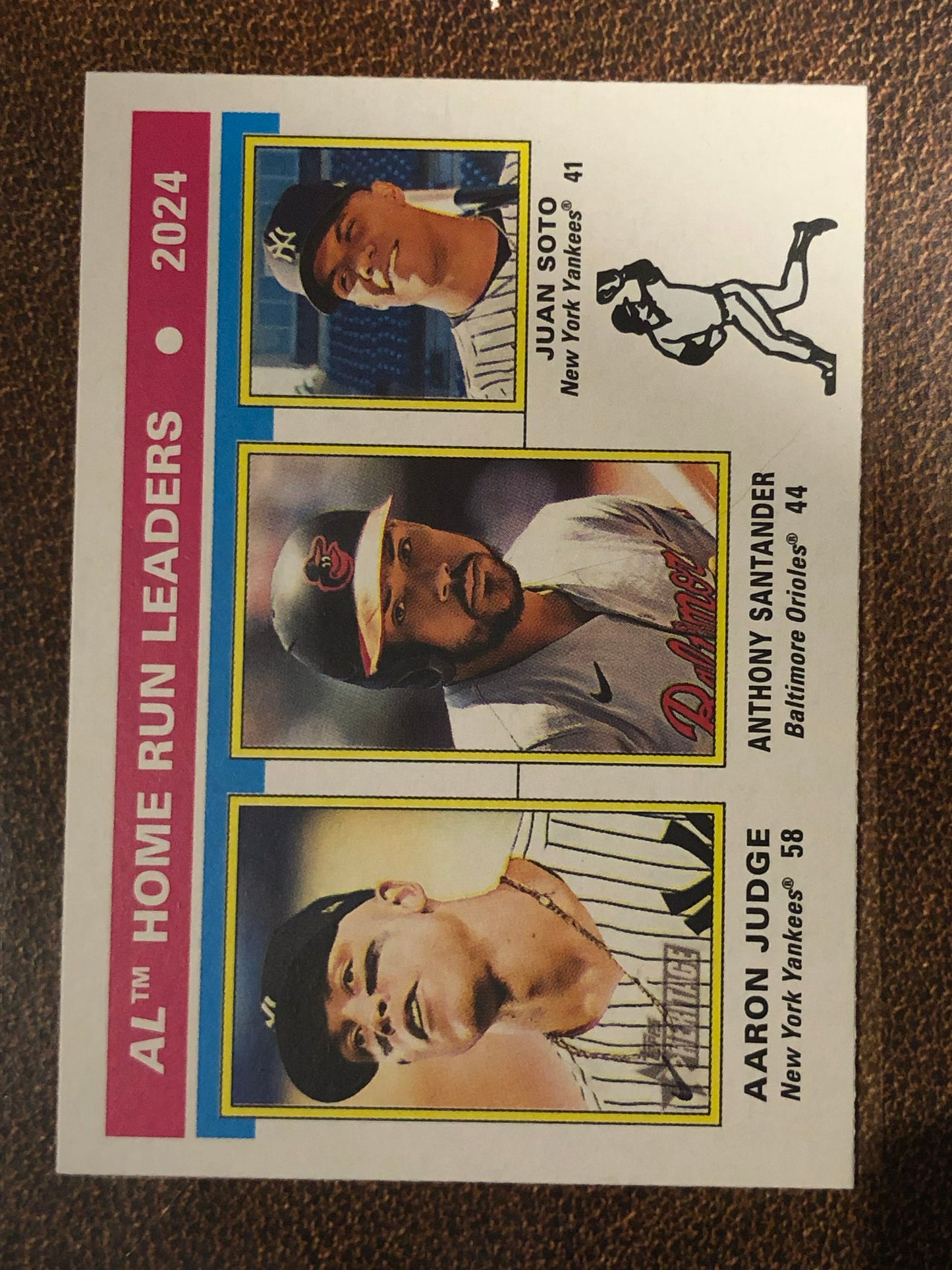 Aaron Judge / Anthony Santander / Juan Soto - 2025 Topps Heritage - Base - Yankees