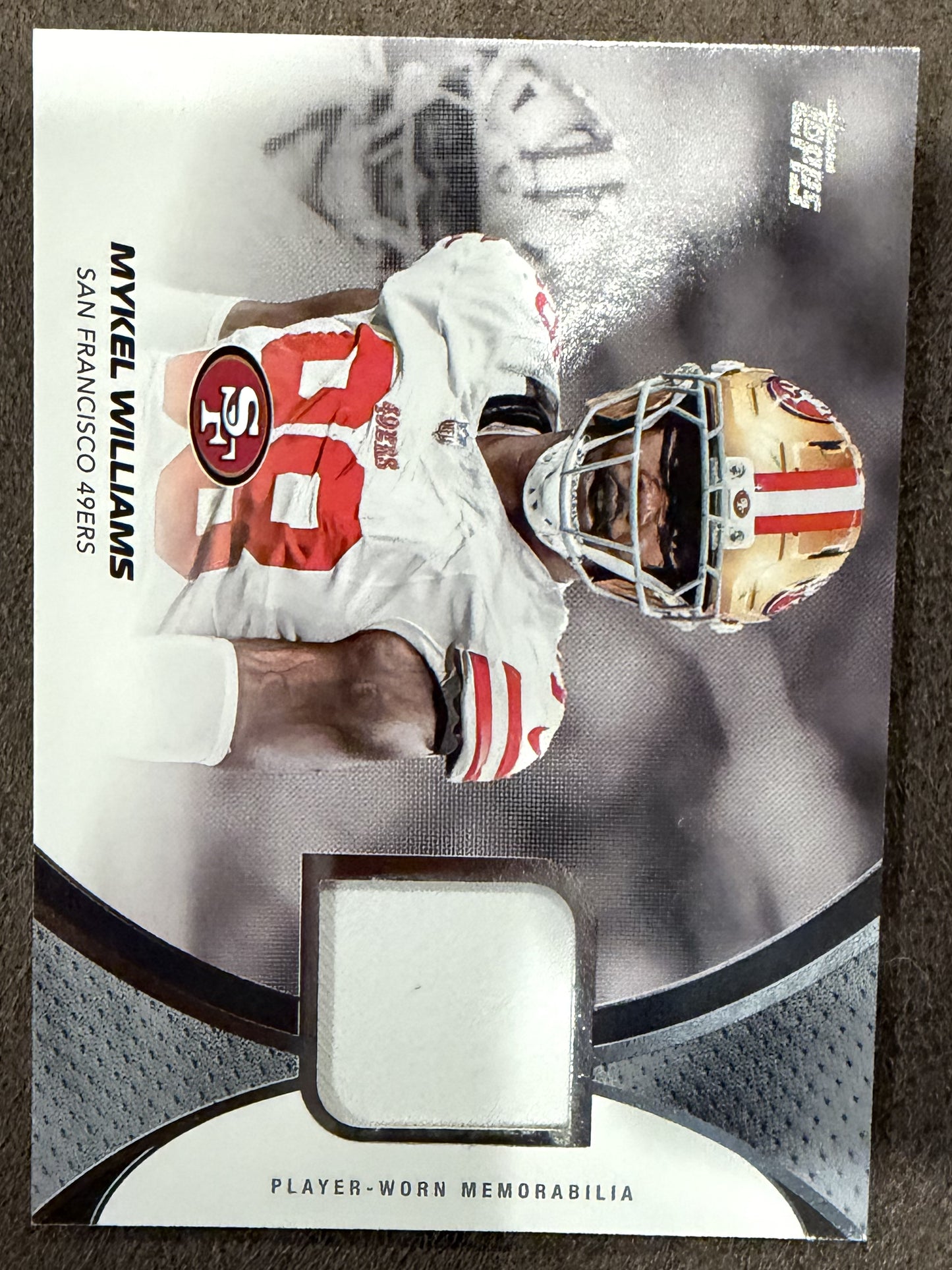 Mykel Williams - 2026 Topps Flagship - NFL Materials RELIC - 49ers
