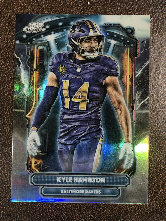 Kyle Hamilton - 2025 Topps Chrome Cosmic - Extra Terrestrial - Ravens