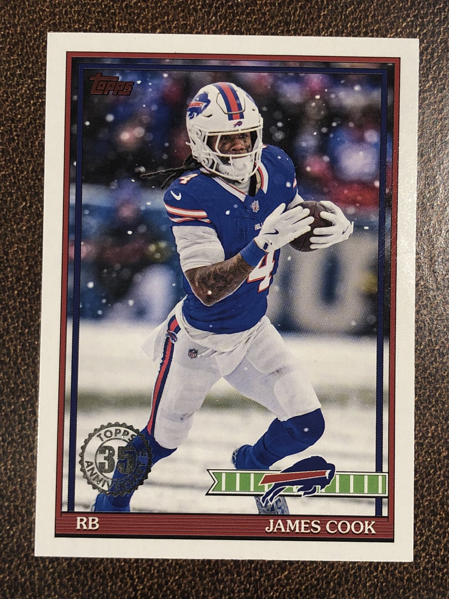 James Cook - 2026 Topps Flagship - 1991 Insert - Bills