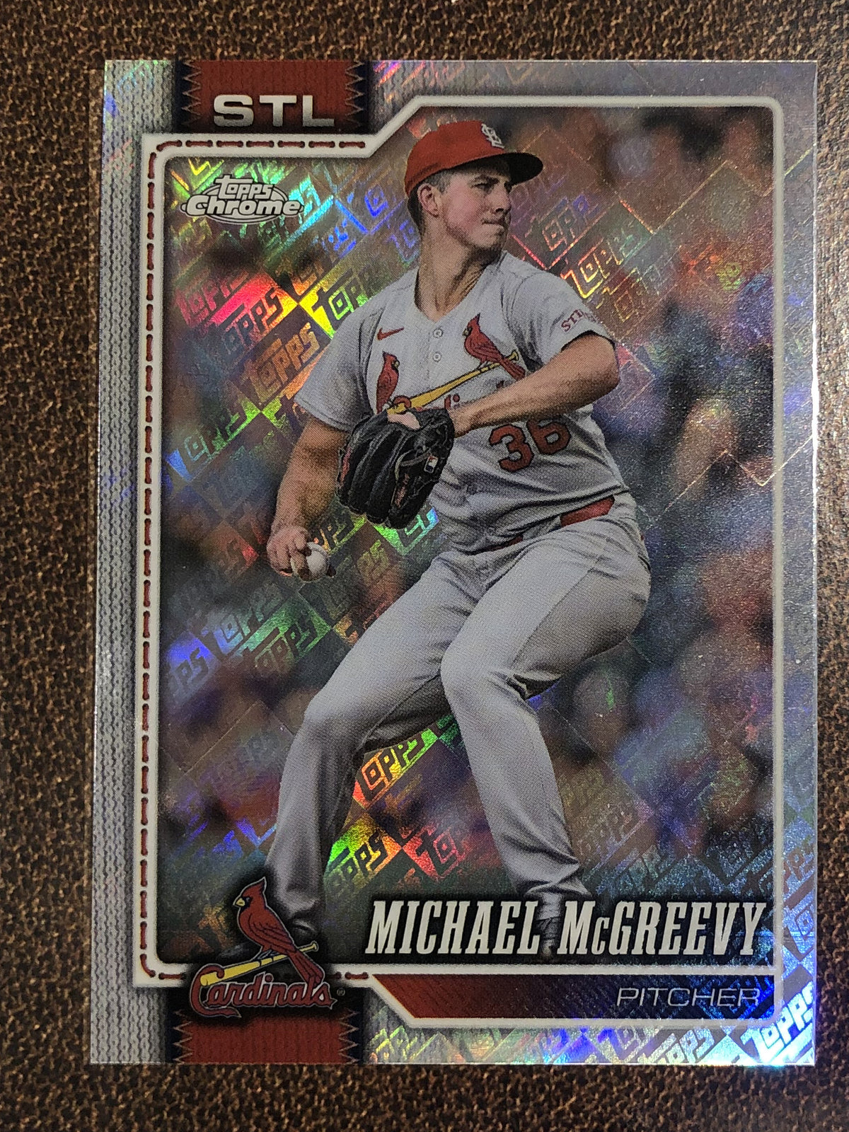 Michael McGreevy - 2026 Topps Chrome - Fanatics Topps Foil - Cardinals