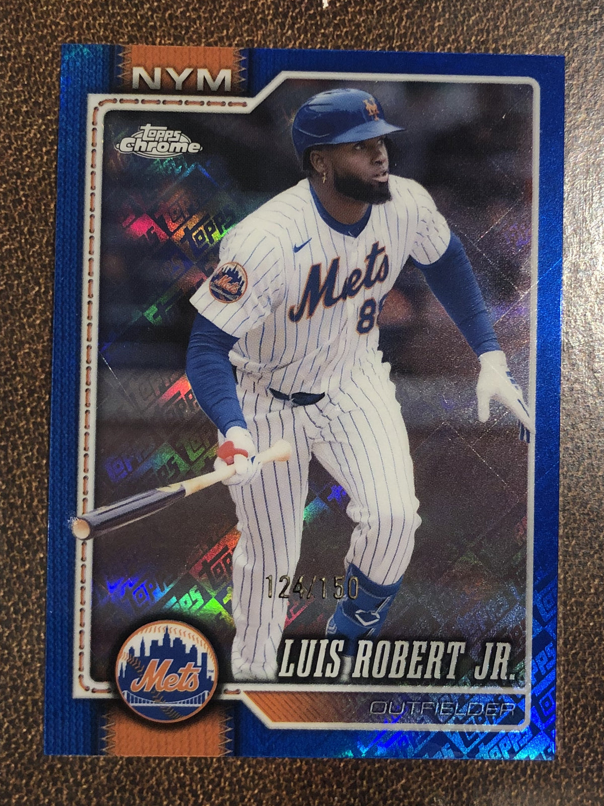 Luis Robert Jr. - 2026 Topps Chrome - BLUE Fanatics Topps Foil /150 - Mets