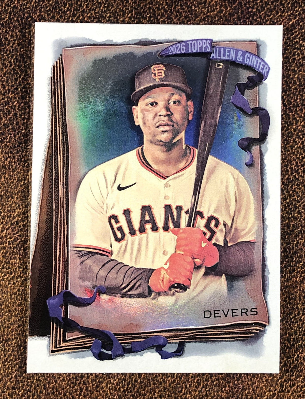 Rafael Devers - 2026 Topps Allen & Ginter - Silver Portrait Foil - Giants