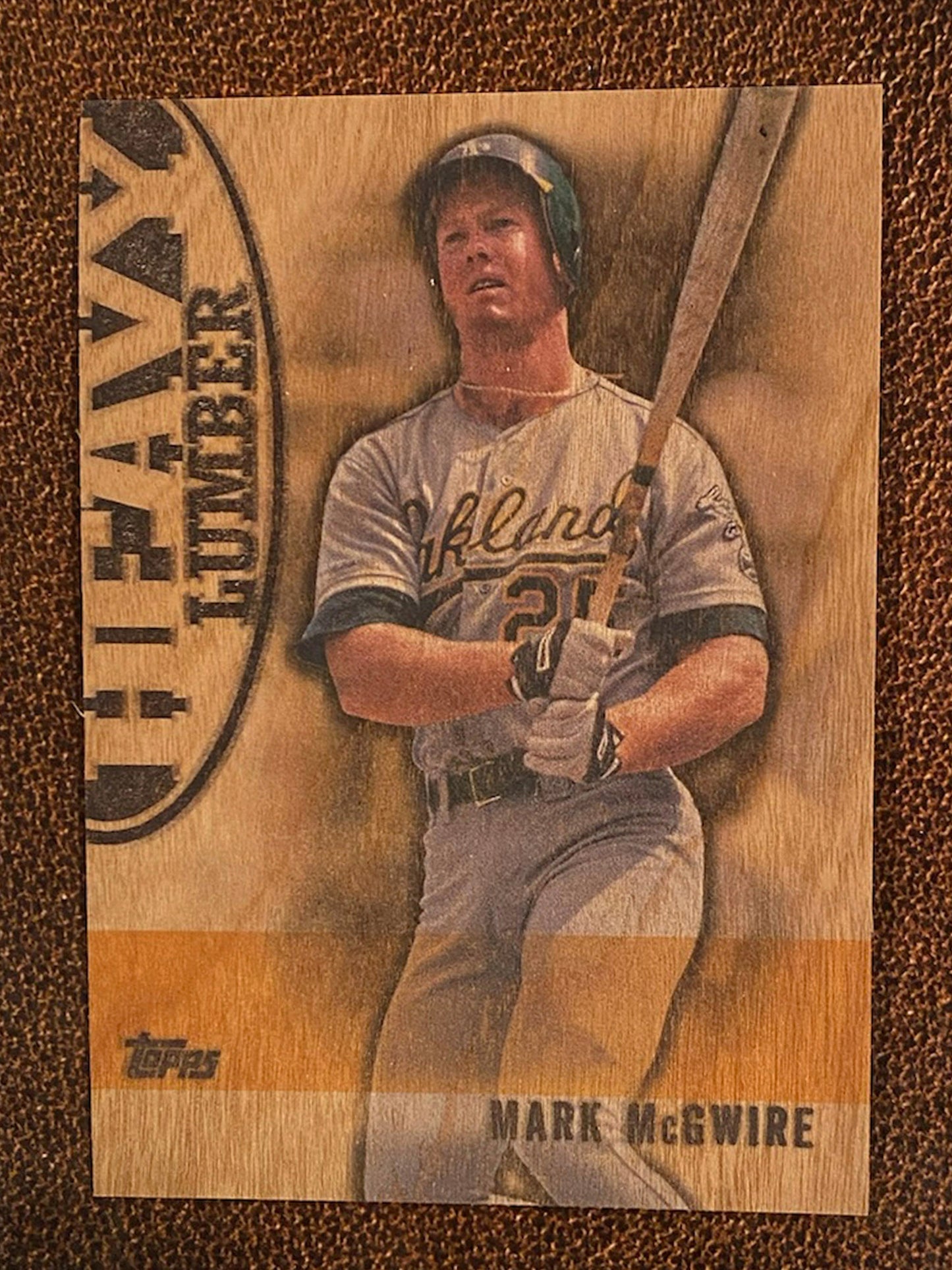 Mark McGwire - 2024 Topps Update - Heavy Lumber - Athletics