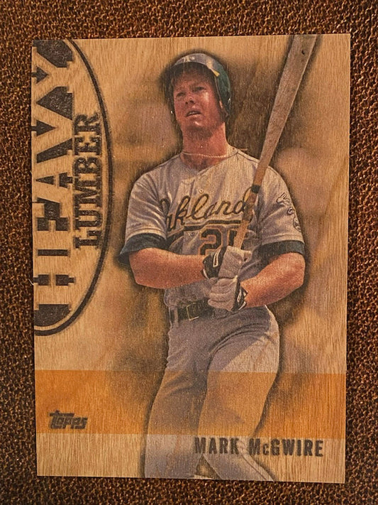 Mark McGwire - 2024 Topps Update - Heavy Lumber - Athletics