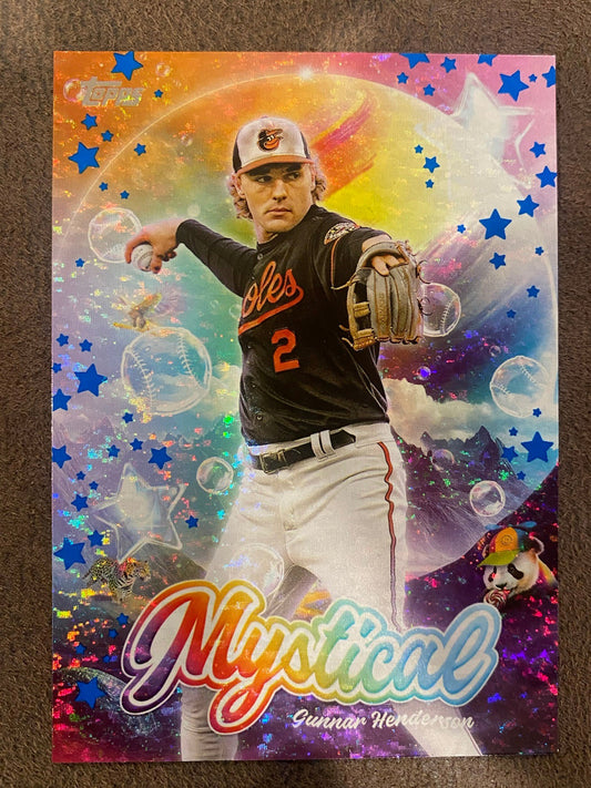 Gunnar Henderson - 2024 Topps Update - Mystical BLUE - Orioles