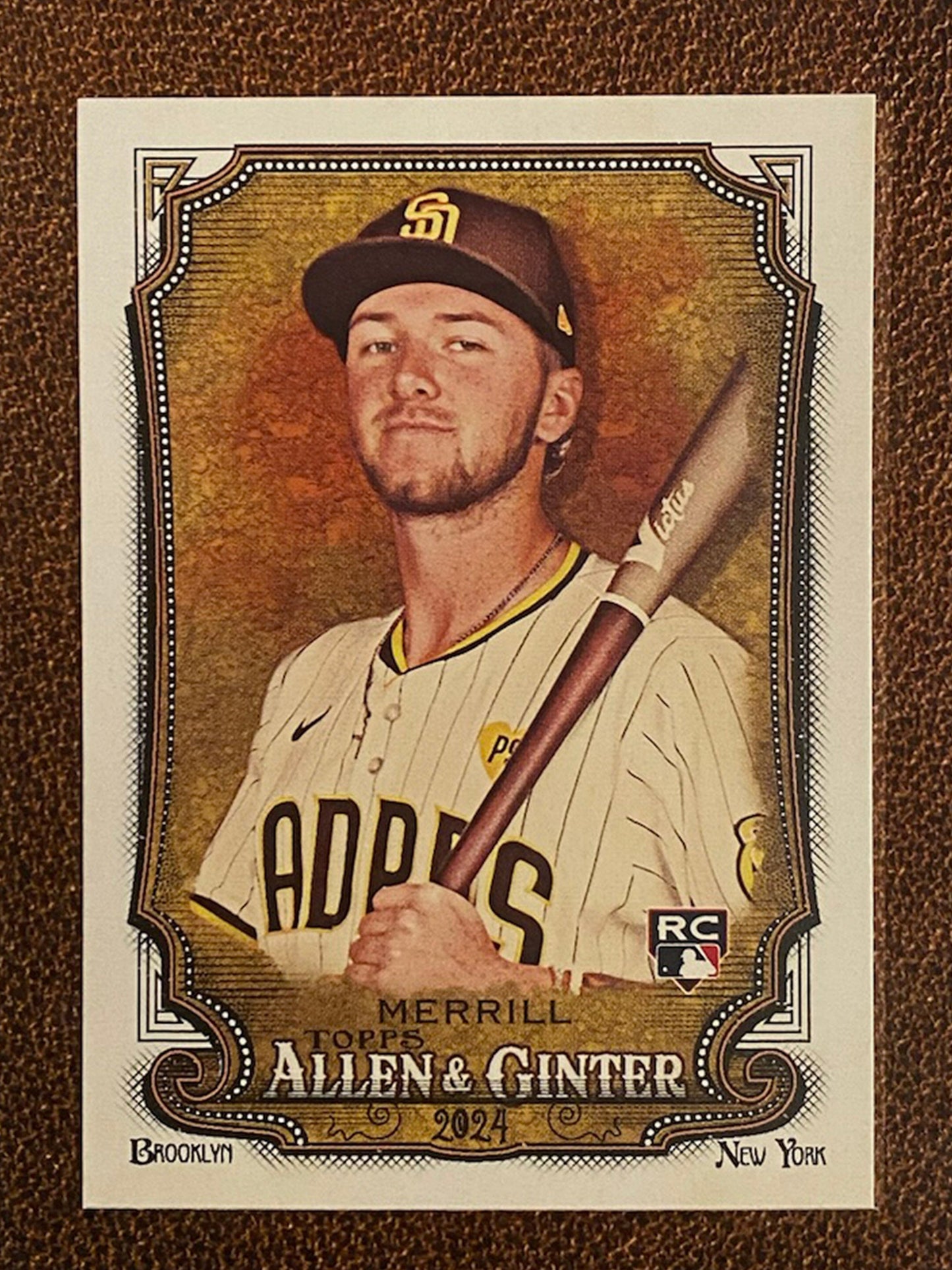 Jackson Merrill - 2024 Topps Allen and Ginter - Base Rookie - Padres
