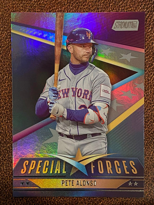 Pete Alonso - 2024 Topps Stadium Club - Special Forces - Mets