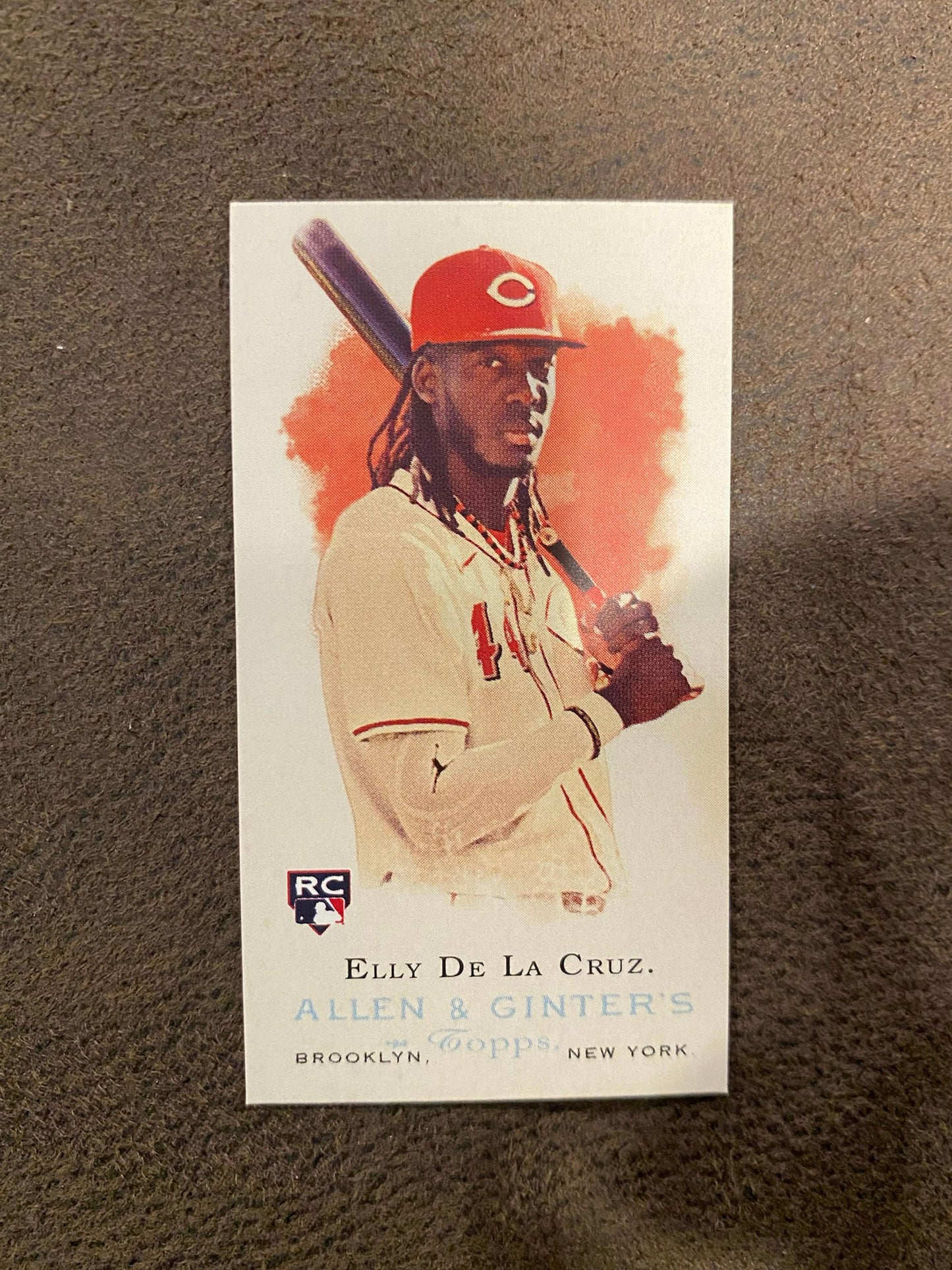 Elly De La Cruz - 2024 Allen and Ginter - Rookie Mini Design Variation - Reds