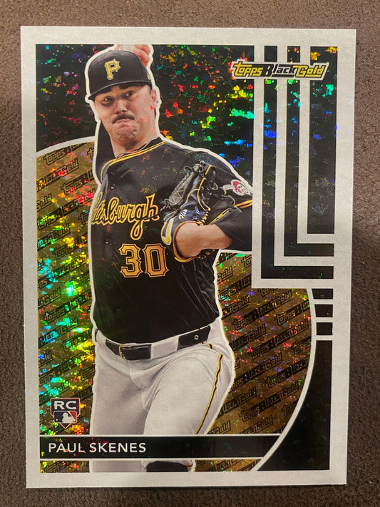 Paul Skenes - 2024 Topps Update - Black and Gold Rookie - Pirates