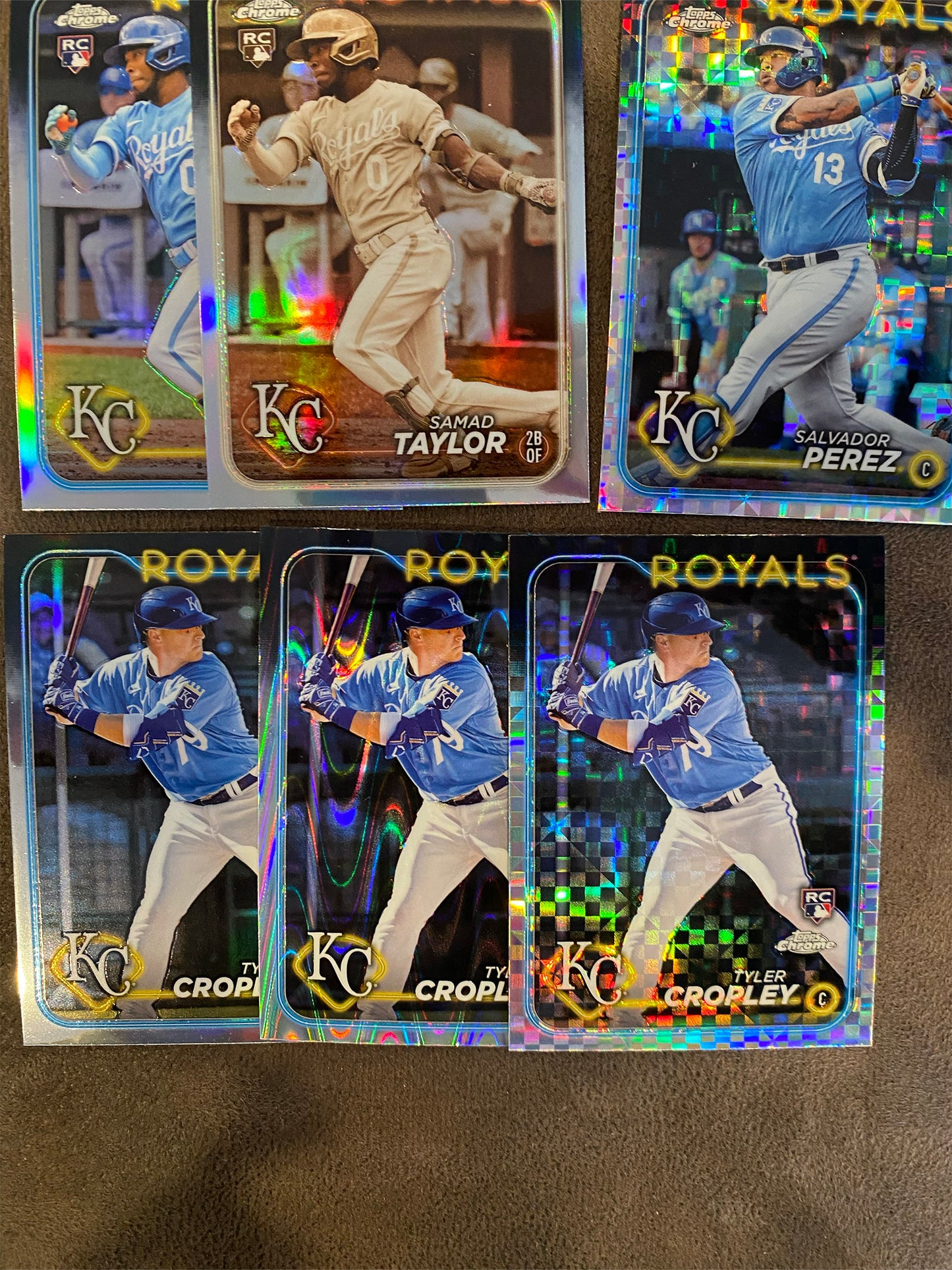 Kansas City Royals - All Parallels Lot - 2024 Topps Chrome - Royals