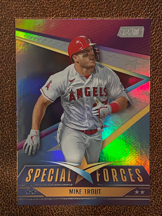 Mike Trout - 2024 Topps Stadium Club - Special Forces - Angels