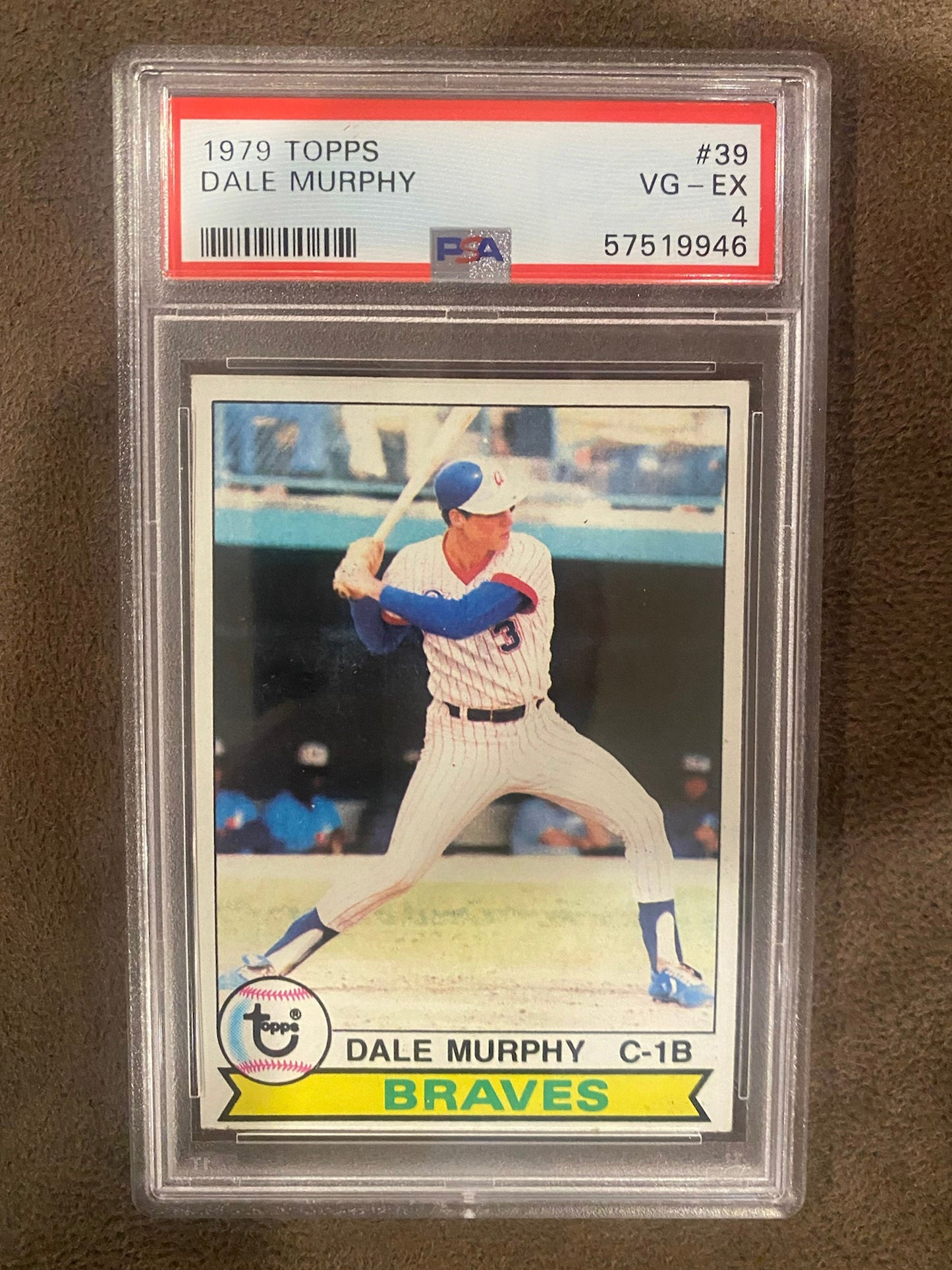 Dale Murphy - 1979 Topps - #39 (PSA 4) - Braves