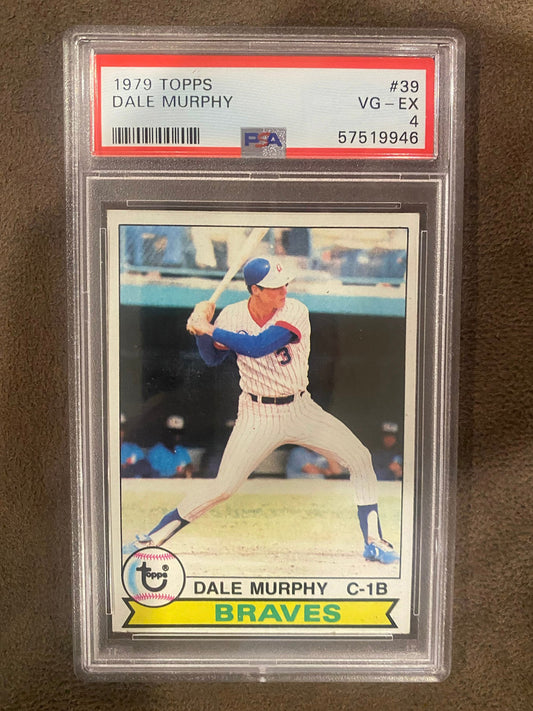 Dale Murphy - 1979 Topps - #39 (PSA 4) - Braves