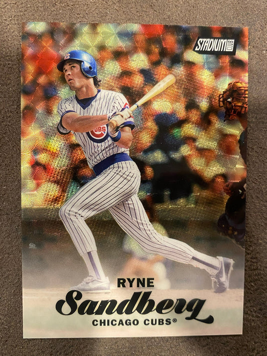 Ryne Sandberg - 2017 Topps Stadium Club - Superfractor 1/1 - Cubs