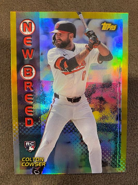 Colton Cowser - 2024 Topps Archives - New Breed GOLD /50 - Orioles