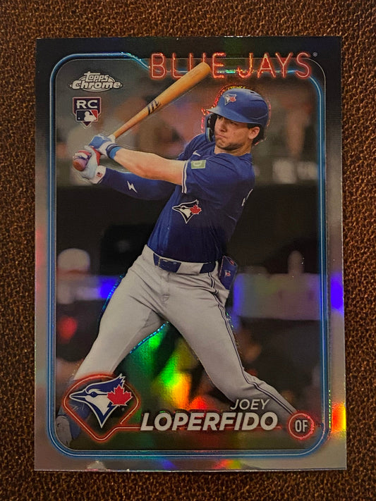 Joey Loperfido - 2024 Topps Chrome Update - Refractor - Blue Jays