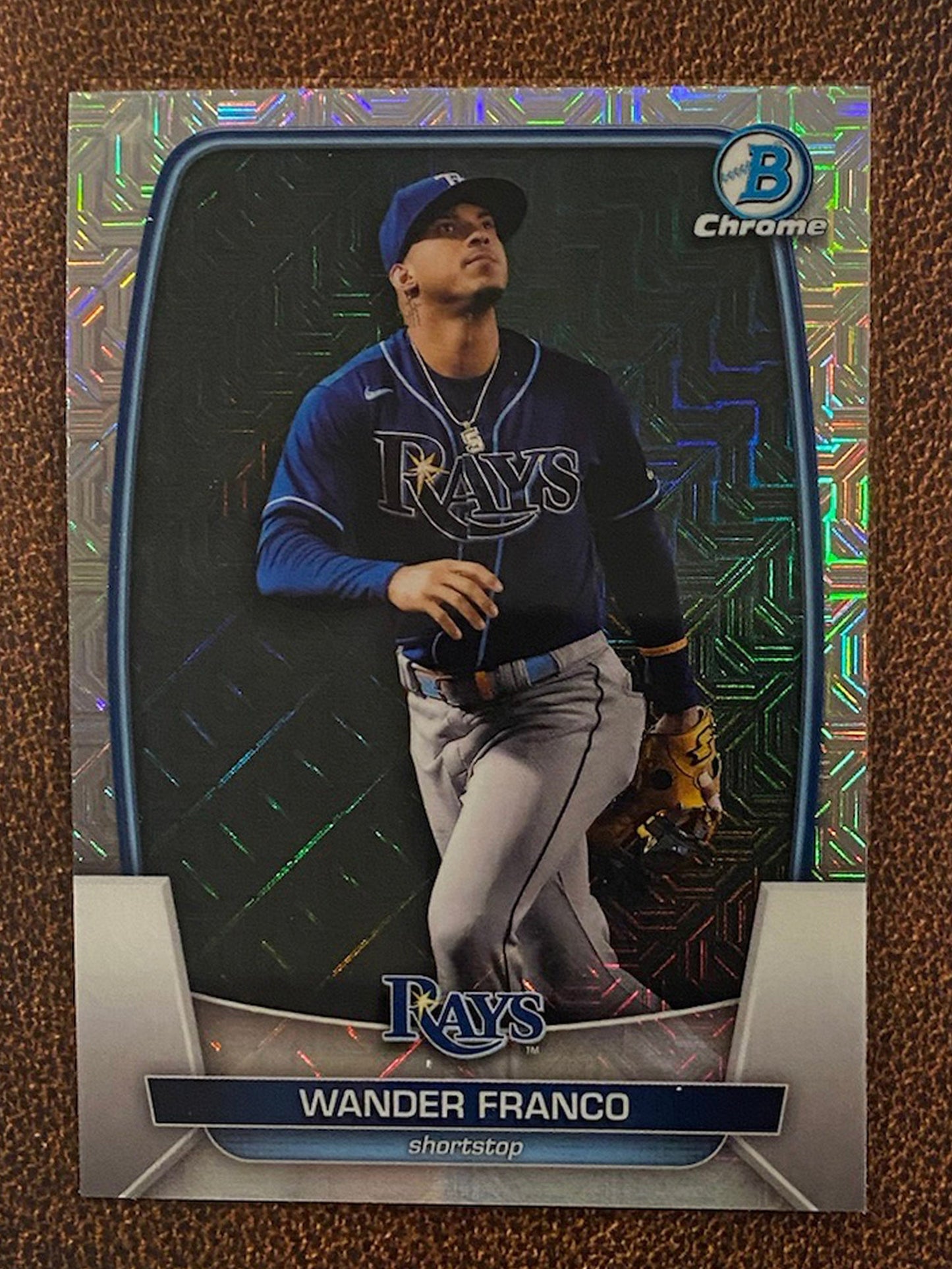 Wander Franco - 2023 Bowman - Mega Box Mojo Refractor - Rays