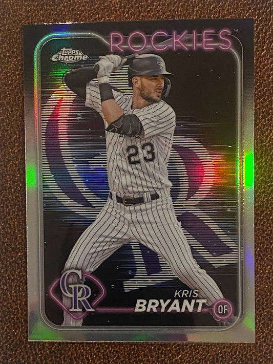 Kris Bryant  - 2024 Topps Chrome - Logo Lightboard SSP - Rockies