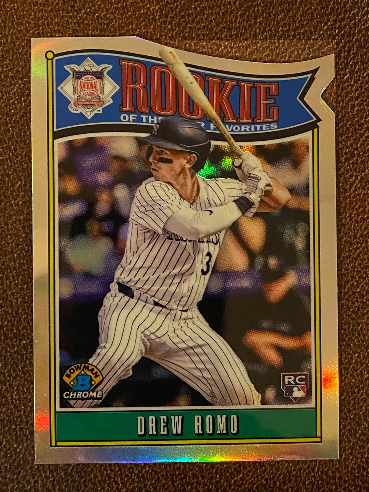 Drew Romo C Drew Romo - 2025 Bowman - Rookie of the Year Favorites - Rockies ...