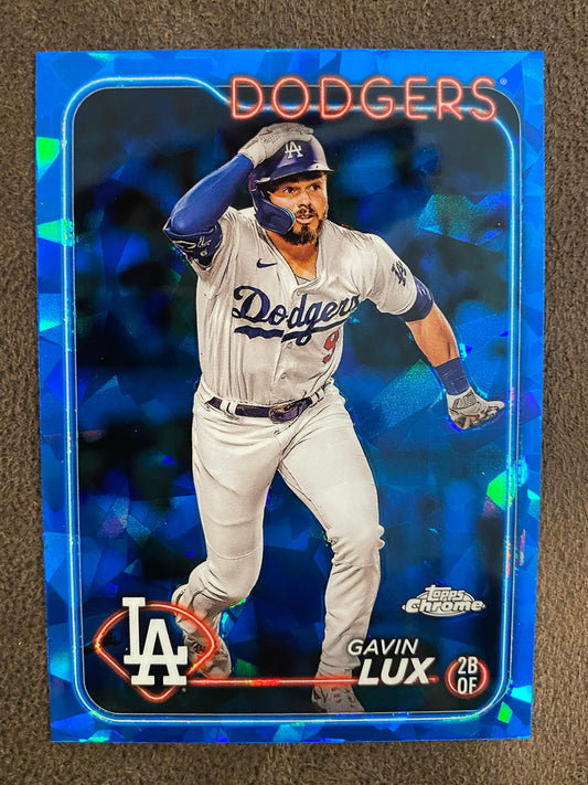 Gavin Lux - 2024 Topps Chrome Sapphire - Base - Dodgers