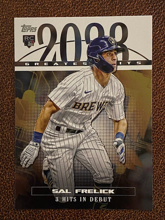 Sal Frelick - 2024 Topps Series 1 - Greatest Hits - Brewers