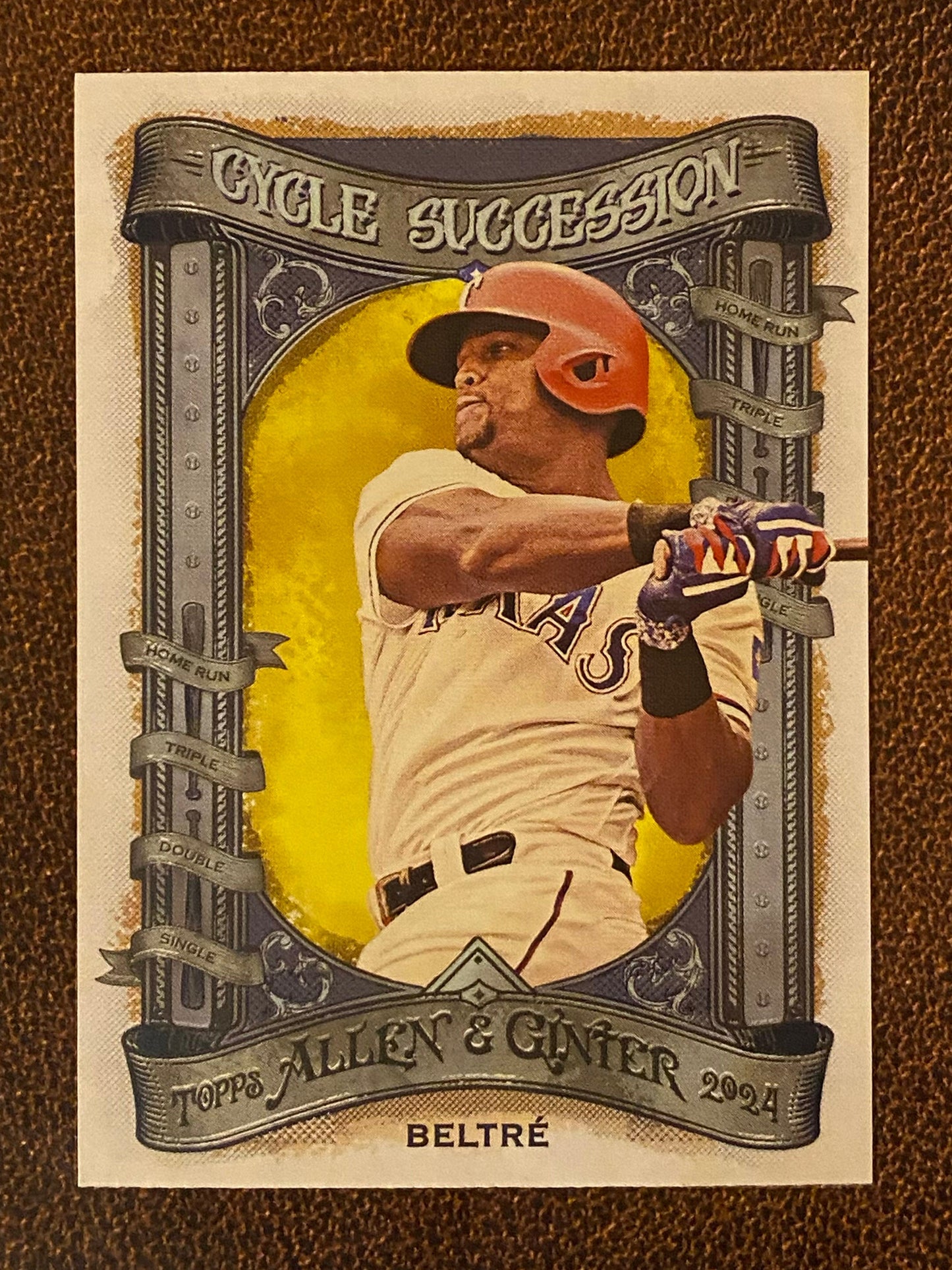 Adrian Beltre - 2024 Allen & Ginter - Cycle Succession SP - Rangers