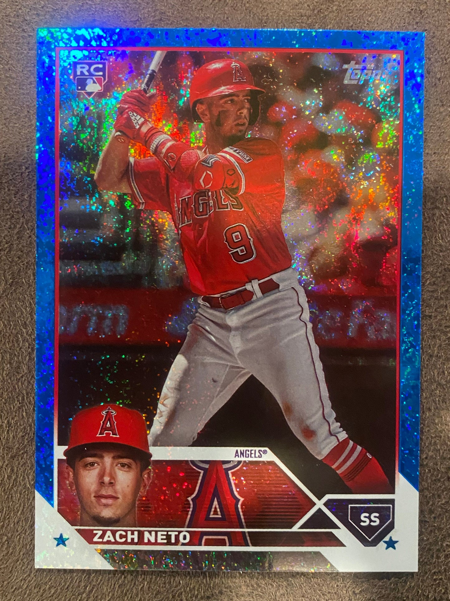 Zach Neto - 2023 Topps Update - Blue /999 - Angels