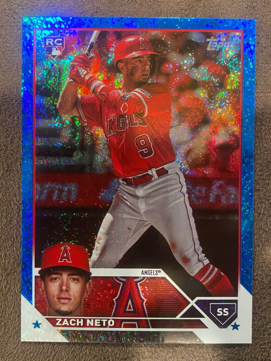 Zach Neto - 2023 Topps Update - Blue /999 - Angels
