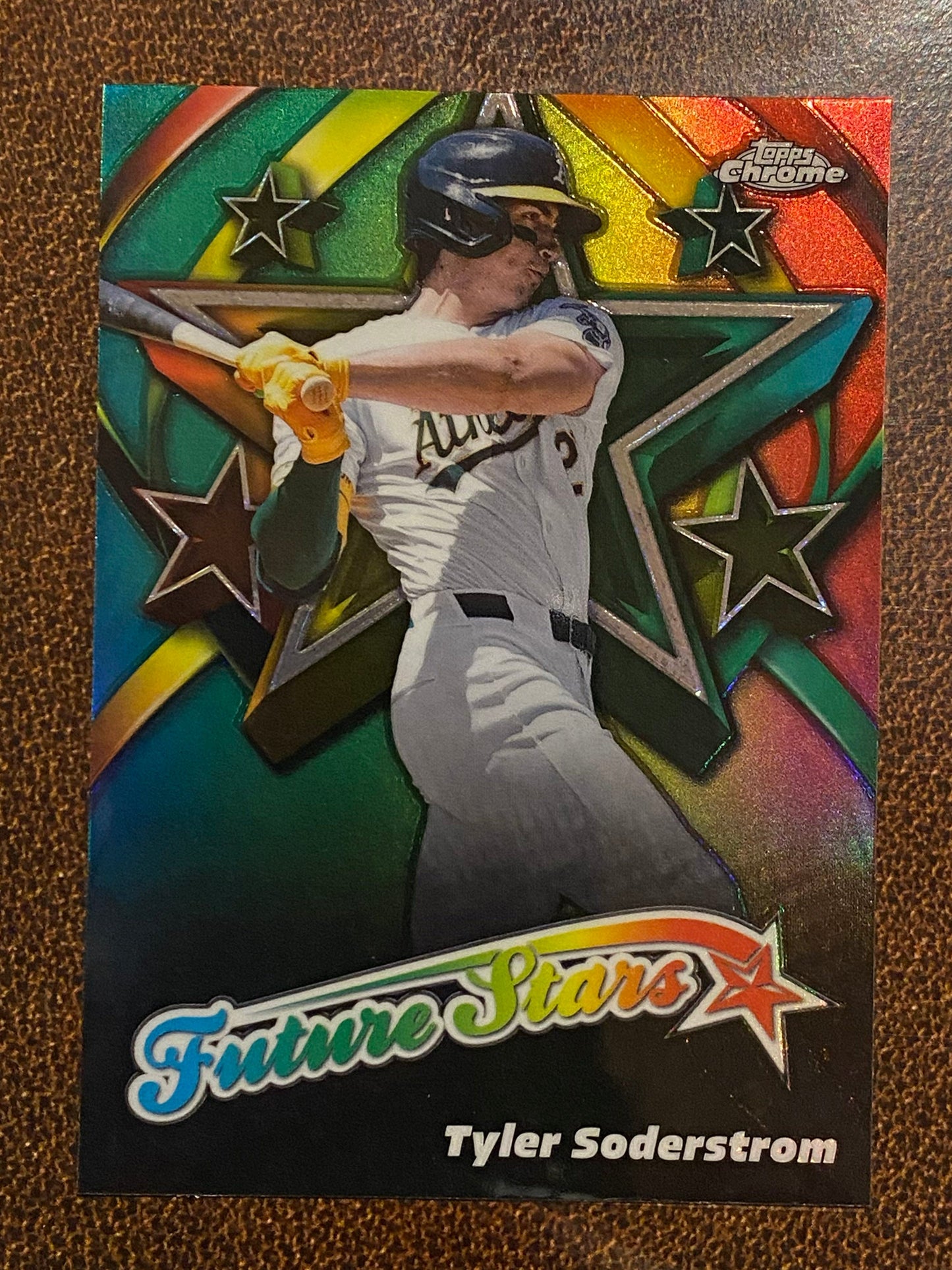 Tyler Soderstrom - 2025 Topps Chrome - Future Stars - Athletics