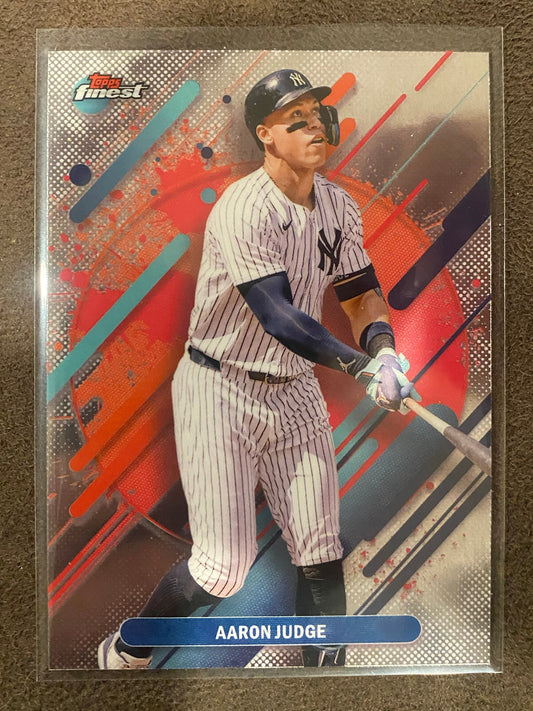 Aaron Judge - 2025 Topps Finest - Rare - Yankees