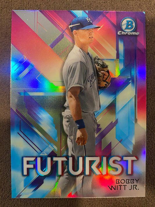 Bobby Witt Jr. - 2021 Bowman - Futurist Refractor - Royals