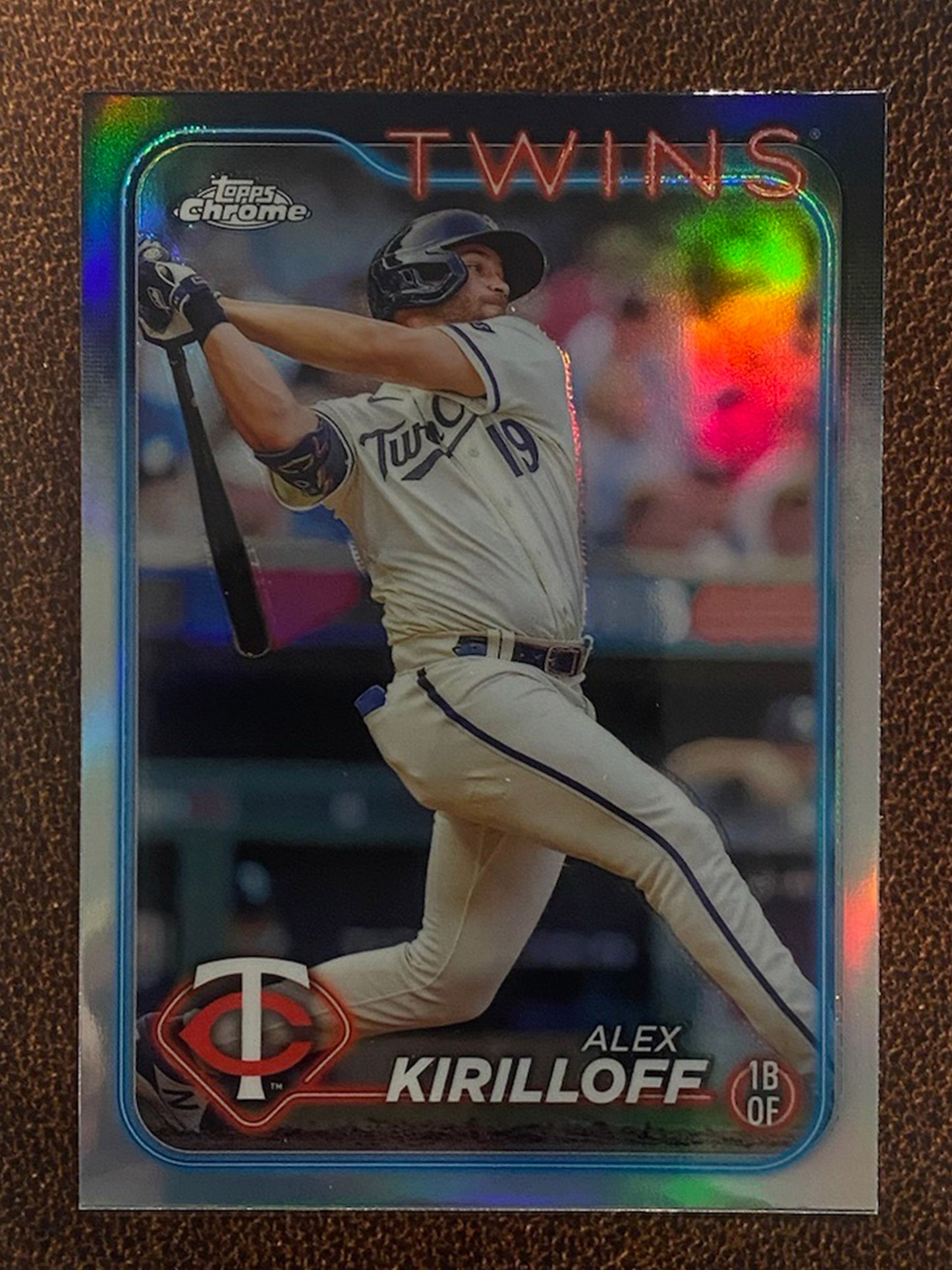 Alex Kirilloff - 2024 Topps Chrome - Refractor - Twins