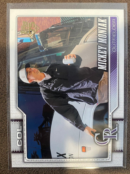 Mickey Moniak - 2026 Topps Series 1 - Golden Mirror SSP - Rockies