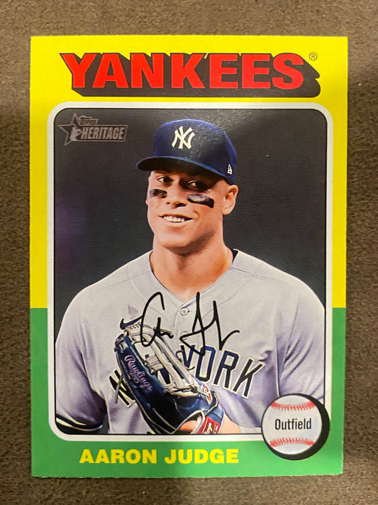 Aaron Judge - 2024 Topps Heritage - Base - Yankees