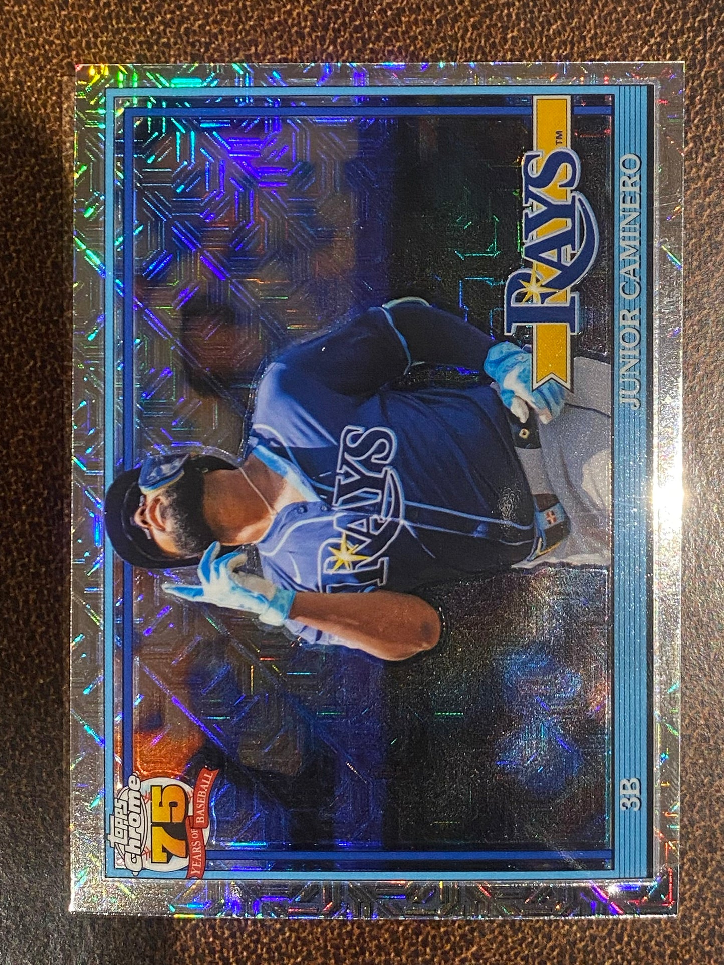 Junior Caminero - 2026 Topps Series 1 - Mojo Refractor - Rays