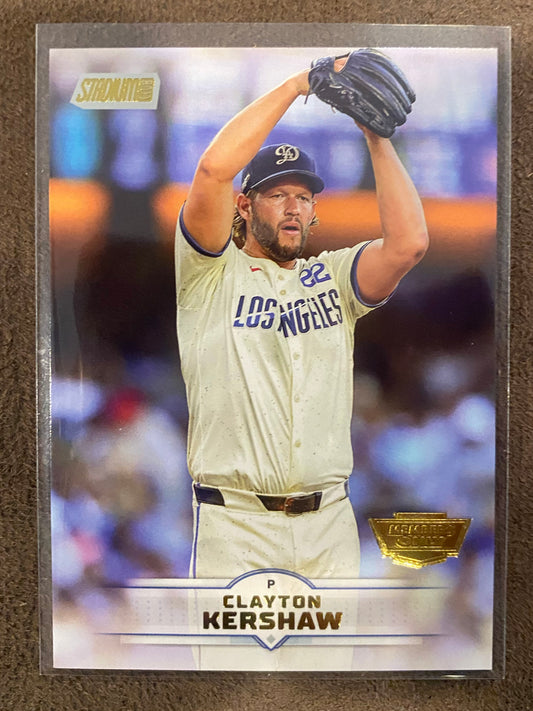 Clayton Kershaw - 2025 Topps Stadium Club - Members Only SP (PR: 60) - Dodgers