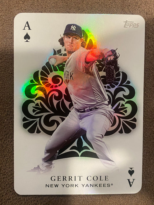 Gerrit Cole - 2023 Topps Series 1 - All Aces Insert - Yankees