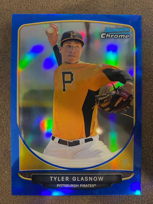 Tyler Glasnow - 2013 Bowman Chrome - Blue Refractor /250 - Pirates