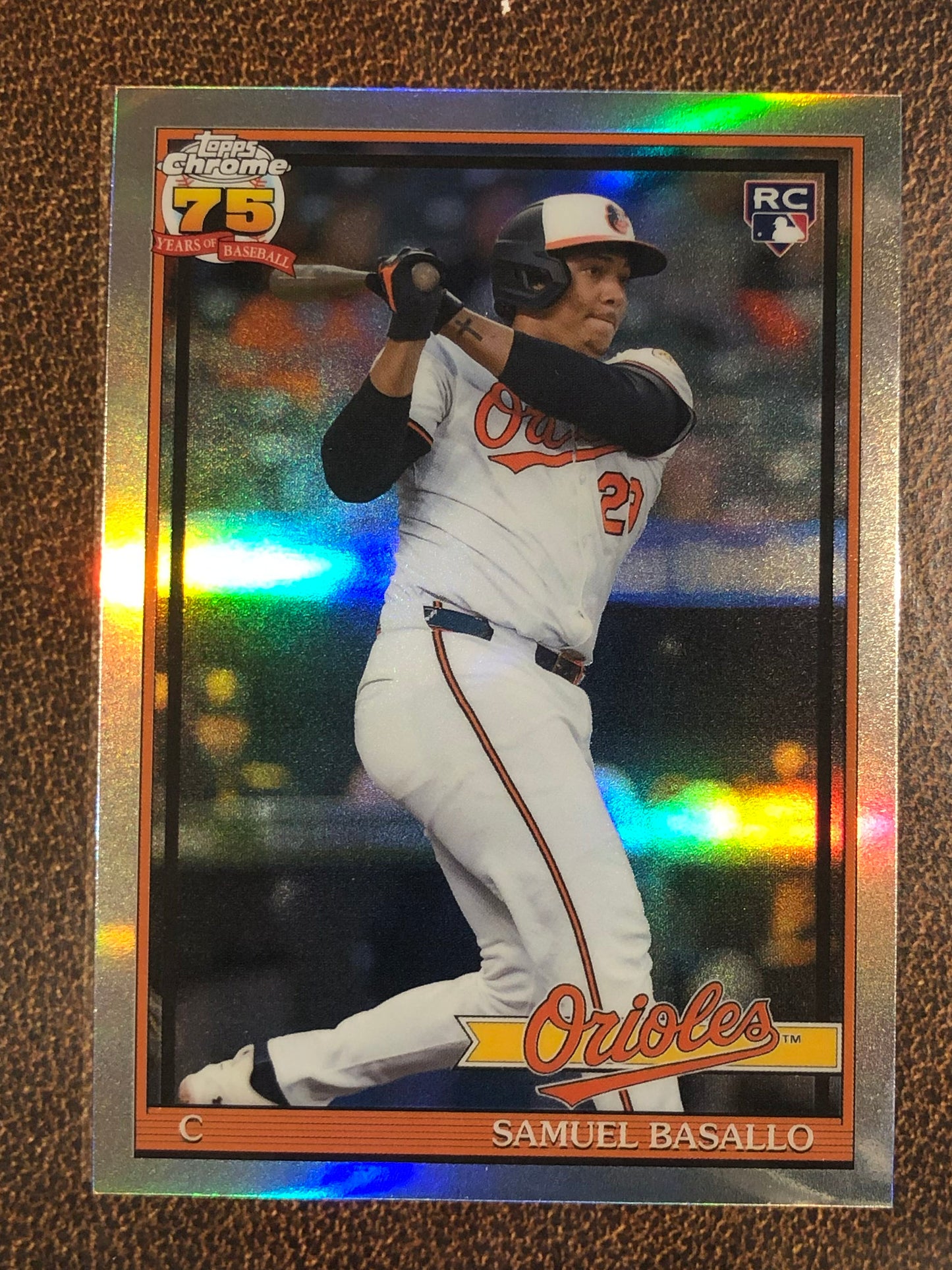 Samuel Basallo - 2026 Topps Chrome - 1991 Insert - Orioles